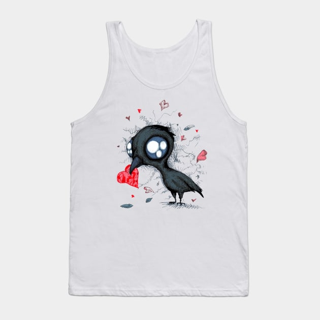 Baby Crow Tank Top by LVBart